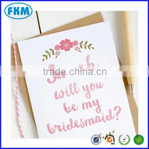 Personalised Bridesmaid Card thumbnail-4