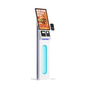 Aonpos APK11 256GB SSD Ordering Kiosk Touchscreen Kiosk With Thermal Printer Multi Functional Payment Terminal Retail Shop Self-service Kiosk thumbnail-2