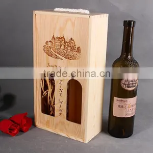 Wine Gift Box Wooden Packing Boxes,Decorative Christmas Gift Boxes thumbnail-1