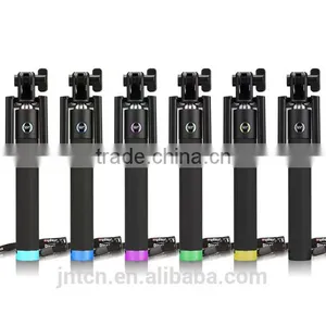 MINI Rechargeable 360 Degree Rotating Folding Phone Holder Monopod Bluetooth Selfie Stick QC22 thumbnail-4