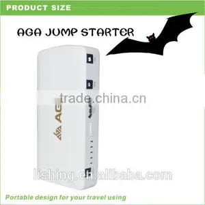 AGA A9 12V Portable Power Bank, High Capacity 12000 MAh Car Jump Starter With LED Light Function thumbnail-5