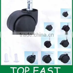 1.5inch 2inch 2.5inch 3inch PP PU PVC Caster Wheel thumbnail-1