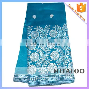 Mitaloo MGP0042 Nice Design George Lace Embroidery Fabric For Party thumbnail-3