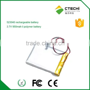 3.7V Li-polymer Battery, Custom Size, 102346/102765/105080/107290, 1150mAh/2000mAh/5000mAh/8000mAh Li-ion Polymer Battery thumbnail-1
