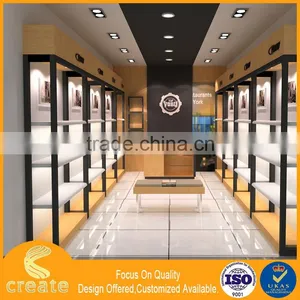 Guangzhou Manufacturer Sheet Wall Shelf Clothing Rack for Clothes Display thumbnail-1