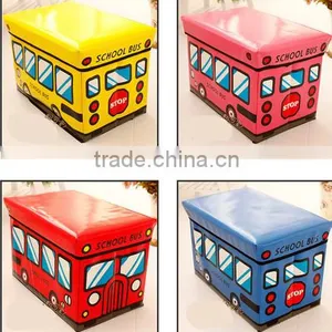 Car Style Carton Multi Folding Storage Box Chair thumbnail-1