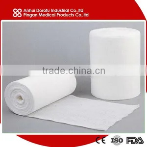 19x9 White Absorbent Gauze Roll/100% Cotton Gauze Roll With X-RAY CE ISO FDA thumbnail-1