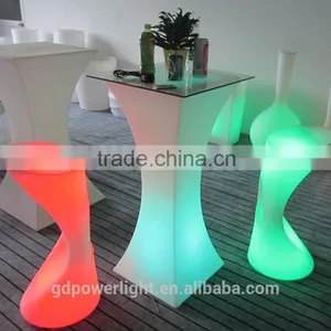 PE Plastic Bar Table With LED Light and Remote Control YXF-6211A thumbnail-6