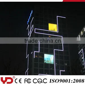 IP68 Waterproof UL CE FCC RGB Led Strip With Lens for Buildings Outline thumbnail-1