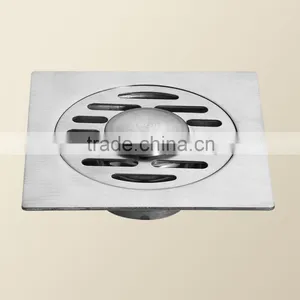 100X100MM Stainless Steel Floor Drainage in Nickle Brushed FF031 thumbnail-1