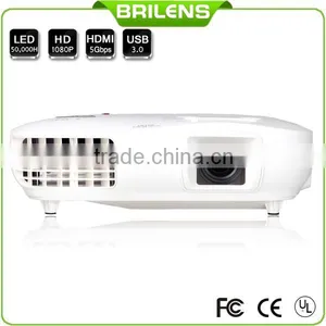 Brilens TL1920 Vicky 3 LED 3 LCD 1920 X 1080 WQXGA 3000 Lumens Digital Full HD LED Projector 1080P thumbnail-2