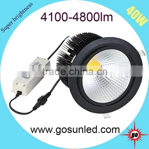 Best Effiiciency High Lumen 4800lm Super Brightness Cob Led Downlight 40w thumbnail-1