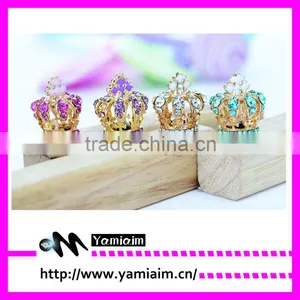 Great Gift Girly Crown Shape Dust Plug for Iphone Etc thumbnail-1