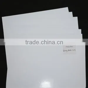 150gsm Waterproof Adhesive-backed a4 Glossy Photo Paper for Dye,pigment Ink thumbnail-1