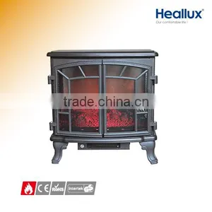 Stand Decor Flame Electric Fireplace Heater With Remote Control thumbnail-1