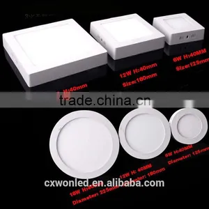 85-265V Surface Mounted 9w Panel LED Ceiling Light With CE and ROHS thumbnail-2