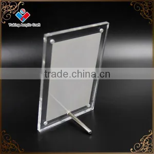 Promotional Acrylic Transparent Photo Frame With Metal Screw thumbnail-4