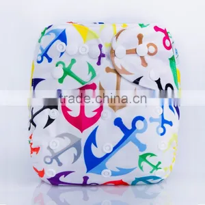 2016 Baby Product Machine Washable Printed Cloth Diapers Supplier's Choice thumbnail-2