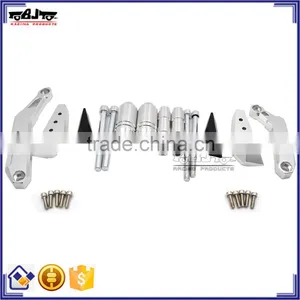BJ-FS-MT07 CNC 6061 Aluminum Sliver Sliders Crash Protector Left and Right Motorcross Frame Slider for Yamaha MT07 13-15 thumbnail-4