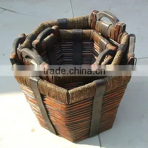 Chinese Antique Delicate Storage Basket thumbnail-1