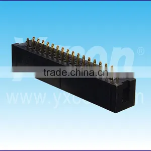 Dongguan Supplier 2.54mm Pitch UL Certificate Straight Dual Row Box Header Connector thumbnail-1
