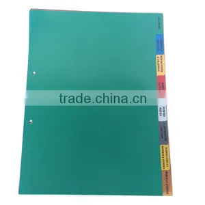 China Wholesale Divider, 8 Pages PP Divider, A4 Size 2 Hole Sheet Protector thumbnail-1