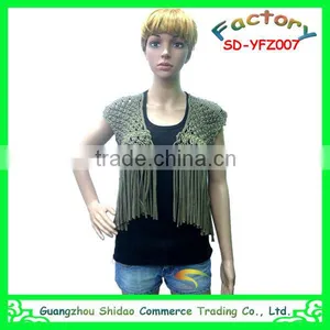 New Fashion Womens Ladies Embroidery Lace Crochet Sleeveless Shirt Casual Blouse Tops thumbnail-2