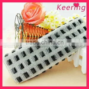 Fashion Hotfix Rhinestone Mesh Trimming WRT-005 thumbnail-1