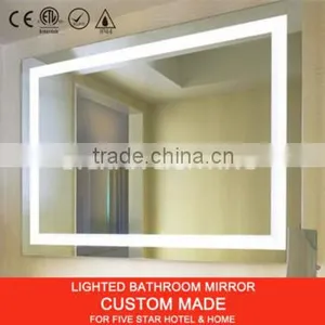 IP44 LED Lighted Frameless Bathroom Mirror Quality Choice thumbnail-1