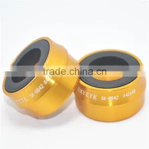 Syun-lp Skyeye OEM ODM Seal Bearing Aluminium 42*68*24 Bicycle Bottom Bracket Bowl BB42 thumbnail-1