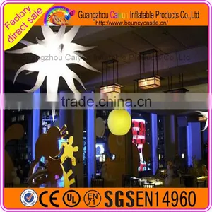 LED Inflatable White Lighting Star/party Decoration Inflatable Cone With Led Light thumbnail-2