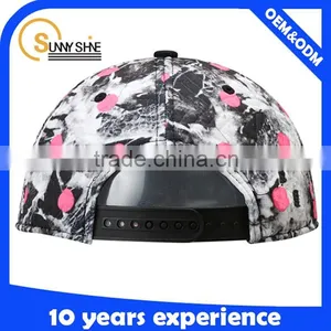 Custom Flower Snapback Wholesale Cat Hat thumbnail-4
