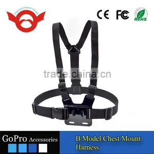 B Model: Chest Body Strap for Gopro Hero 2/3/3+/4/4 Session thumbnail-1