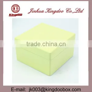 Jinhua Supplier Handmade Rectangular MDF Wood Single Watch Box With Inner thumbnail-5