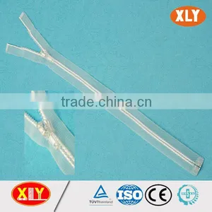 China XLY Zipper #7 Open End Polyester Tape Cheap Price Invisible Zipper thumbnail-2