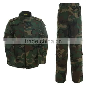 Green Woodland Camouflage Military Pants Army Long Trousers thumbnail-5