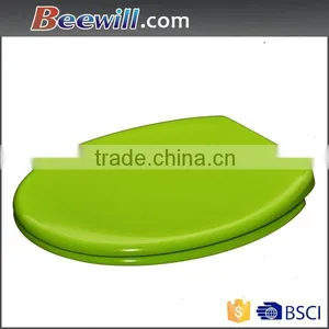 Green Toilet Seat With Soft Close Quick Release Hinge thumbnail-1