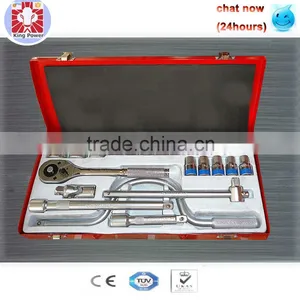 24pcs 1/4" CHROME VANADIUM Hand Socket Set thumbnail-2