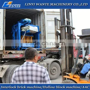 2015 High Technology QT40-2 Semi Automatic Concrete Block Making Machine thumbnail-4