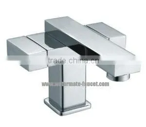 Full of Design Sense Double Handle Basin Faucet thumbnail-1