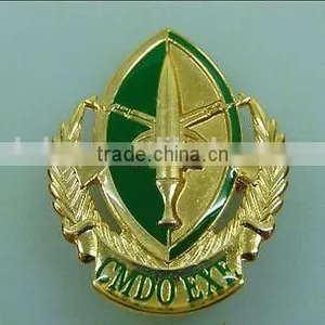 Best Selling Low Cost Military Badge Cheap Custom Military Hat Badge thumbnail-2