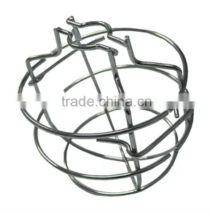 Recessed Head Guards Chrome /Fire Sprinkler Guards, Steel With Red and Chrome Finished thumbnail-1