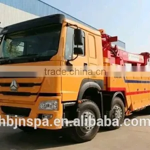 HOWO 8X4 Heavy Duty Rotator Tow Truck thumbnail-1