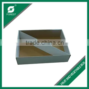 ONE TOP AND ONE BOTTOM STYLE CORRUGATED MANGO PACKING BOX FALT PACK FRUITS SHIPPING CARTONS FOR SALE thumbnail-6