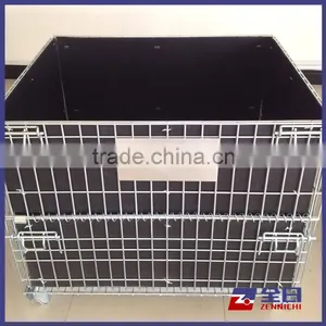 Collapsible Steel Box Pallet for PET Storage thumbnail-1