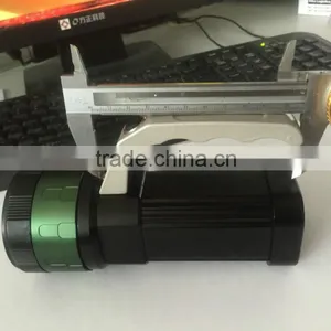 Cheap High Power Three Color Flashlight Aluminum Portable 3 Functions 200 LM LED Flashlight Torch - JD810 Keen thumbnail-2