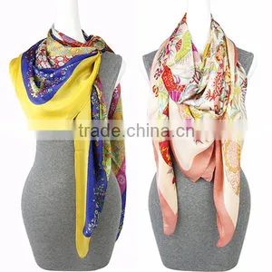 2016 Latest Designs Print Big Size Chiffon Fashion Scarf thumbnail-3