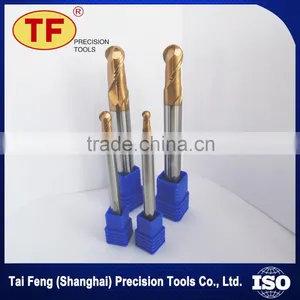 Latest Style High Quality Solid Carbide Cnc Lathe Pcd Ball Nose End Mill thumbnail-1