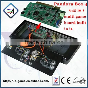 Arcade Controller Joystick Kit Pandora Box 4 hd 645 in 1 Multi Game Board Fight Stick to TV PC 2 Players USB Arcade Controller thumbnail-6