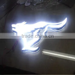 Mini Acrylic Outdoor or Indoor High Luminance Logo Signs thumbnail-1